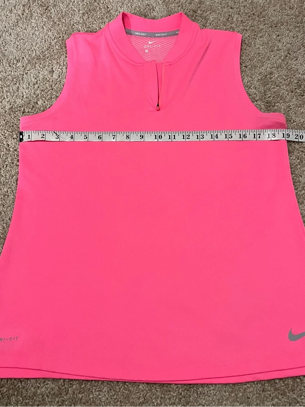 Nike Women’s Hot Pink Sleeveless Dri-FIT Tank